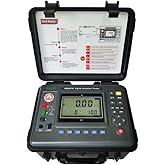 10KV Digital Insulation Meter Insulation Resistance Tester and megohmmeters High Voltage Resistance Multimeter with Absorption Ratio and Polarization Index Measurement