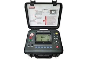 VLUUKE 10KV Digital Insulation Meter Insulation Resistance Tester and megohmmeters High Voltage Resistance Multimeter with Absorption Ratio and Polarization Index Measurement