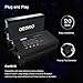 OEDRO 9005 LED Headlight Bulb Conversion Kit High Low Beam 4-side Patch 9145 9140 h10 Fog light Bulbs 8000Lm Super Bright 9005 Led Bulb, 6000K White, 50000 Hours Life, 2-Year Warranty