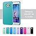 technext020 Galaxy S6 Turquoise Case, Galaxy S6 Case silicone protective back cover Slim Fit Samsung Galaxy S6 bumper