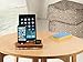 ATIK Docking Station Compatible with Apple iPhone X/8/7/6/5 Apple Watch Series 1/2/3 iPad Mini/Air/Pro & Airpods, Wooden Charging Stand, Multi-Devices Dock & Holder | Pre-Installed USB Cables