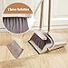 Broom and Dustpan/Dust pan and Broom Combo/Dust Pan Sweep Set Artifact Standing Upright Foldable Set Home Office Use