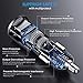 JOOMFEEN Car Charger, Qualcomm Quick Charger 3.0+2.4A 30W Rapid Dual Port USB Car Charger Adapter with 3FT Charging Cable for Phone XR XS Max X 8 Plus 7 Plus 6s Plus 6 Plus 5S