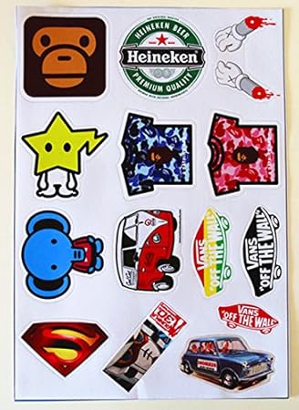 Sporting Goods Quality A Bathing Ape Bape Baby Milo Animal Families Zoo Vinyl Sticker Pvc Decal Com