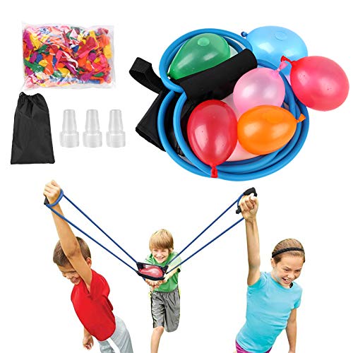 Water Balloon Launcher 500 Water Balloons Slingshot Toys Catapult