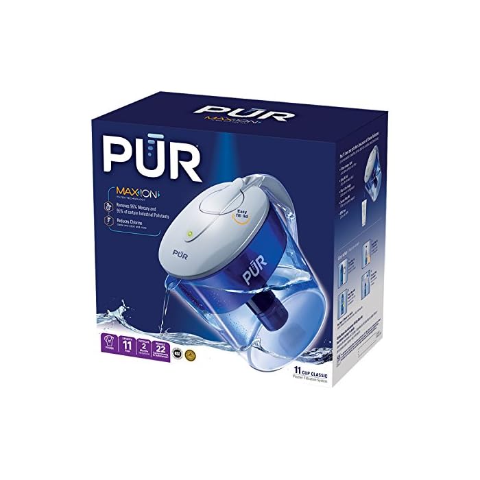 PUR LED 11 Cup Water Filtration Pitcher System