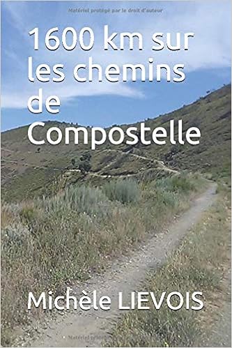 Amazon Fr 1600 Km Sur Les Chemins De Compostelle Lievois Michele Livres
