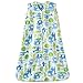 Halo Sleepsack Microfleece Wearable Blanket, Blue Jungle Tree, Medium