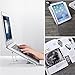 Folding Aluminum MacBook Stand HONGUO Universal 6 Angles Adjustable Desktop Ventilated Laptop Stand for 7-15