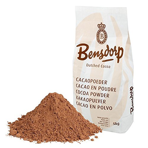 Callebaut Bensdorp Unsweetened Baking Cocoa Powder - Premium Cocoa Powder With 22/24% Cocoa Butter Content Dutch-Processed - GLUTEN FREE - 11 Lbs