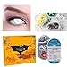 Oanono Multi-Color Cute Contact Lenses Color Blends Cosplay Eyes Cosmetic Makeup Eye Shadow With a Case (A Pair)