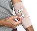 Premium Elastic Bandage Wrap - 4 Rolls + 8 Clips - Athletic Wrap - Bandage Compression Tape Roll Ankle Wrist Leg Elbow Knee Sprains and Strains