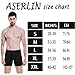 Aserlin Men's 2 Pack Regular Legs Underwear Cotton Mens Boxer Briefs No Ride-up Sport Underwear Men Pack-L-1B1G-Fly-M