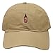 City Hunter C104 Hot Sauce Cotton Baseball Dad Caps 20 Colors (Khaki)
