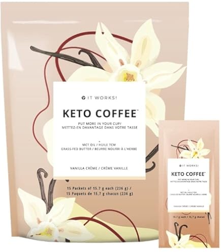 It Works KETO COFFEE 3袋 itworks instant coffee : Amazon.ca: Grocery & Gourmet Food