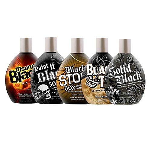 Millenium Tanning 5 Piece Indoor Tanning Lotions Set