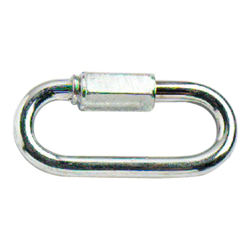 Merriway BH01922 (2 Pcs) Quick Link Chain Repair Shackles, BZP Steel M8 (5/16 inch) - Pack of 2 Pieces