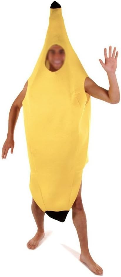 Aura Fancy Dress (TM) Adult Banana Costume