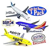 Daron Southwest, JetBlue & Spirit Airlines Die-cast Planes 