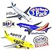 Daron Southwest, JetBlue & Spirit Airlines Die-cast Planes 