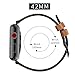 ZEIGER 38MM 40MM or 42MM 44MM Calfskin Leather Band for All iwatch Versions Variety of Styles and Colors Genuine Leather Watches Strap for IWatch Sport, Edition, Series 4, Series 3, Series 2, Series 1