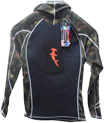 Hammerhead Spearguns Ambush 1mm Hooded Skin Camo M