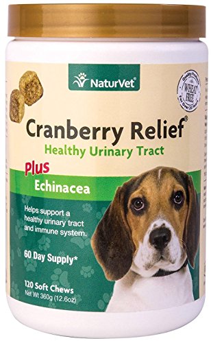 NaturVet Cranberry Relief Soft Chew (Jar)
