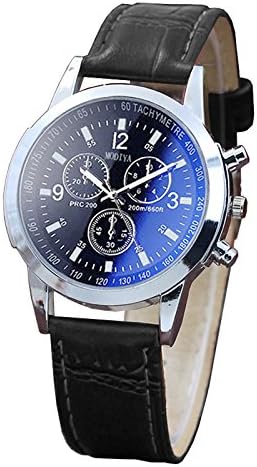 Absolute Cheap!!! But Looks Really Expensive Mens Dress Watch- Fashion Simple Analog Watch Dial Quartz Crocodile Faux Leather