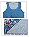 GAMT Casual Loose Mini Dress Printed Sleeveless Sundress For Women Beach