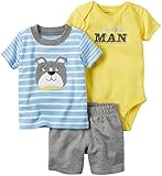 Carter's Baby Boys' 3 Piece Diaper Cover Set