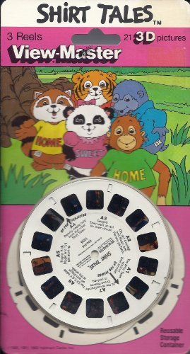 Shirt Tales 3D View-Master 3 Reel Set - Made in USA