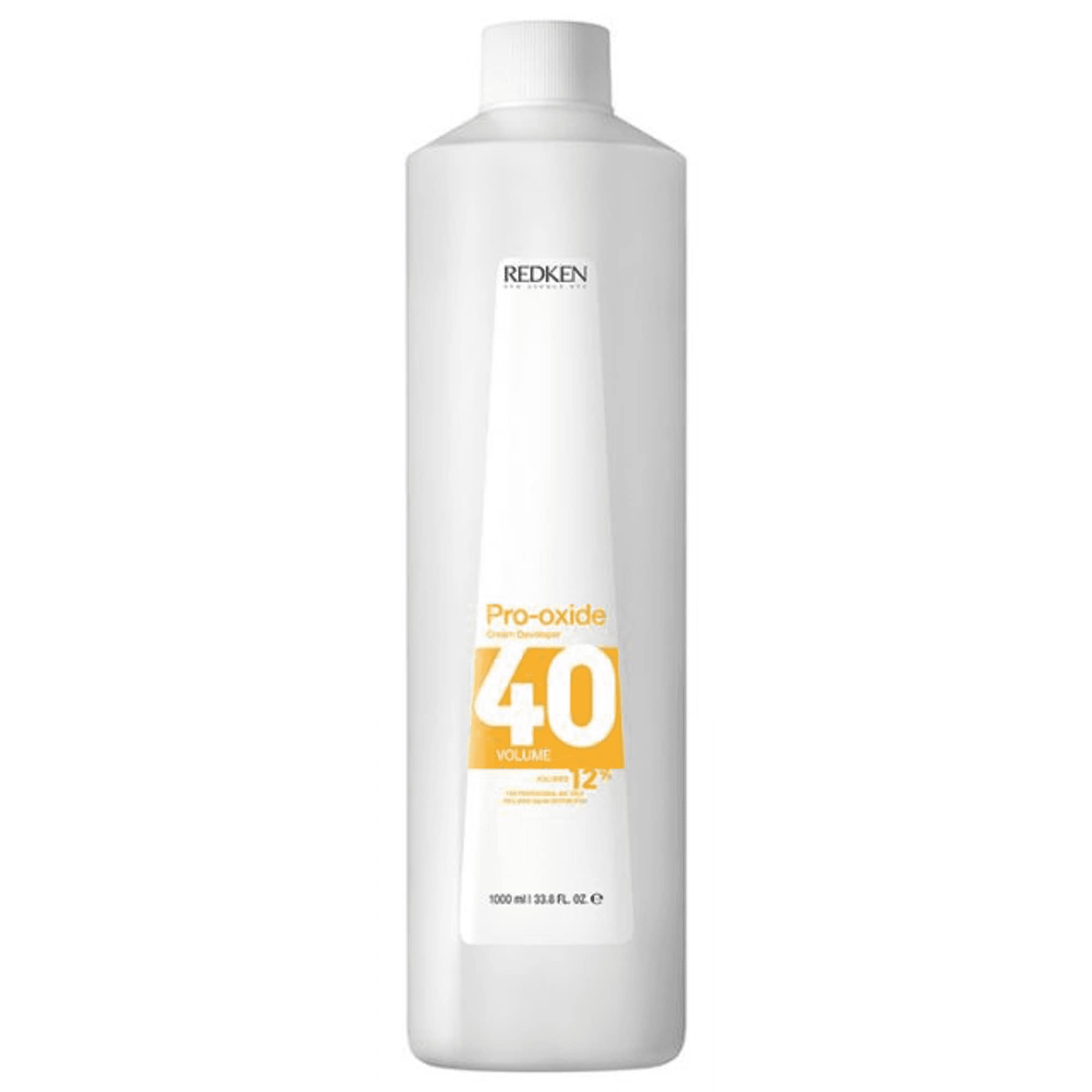 REDKEN Pro-Oxide 40 Volume 12 Percent Cream Developer, 1.101 kg,1000 Milliliters,3474636623945