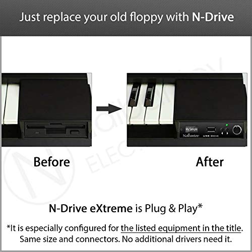 Floppy Drive USB Emulator N-Drive eXtreme for AKAI MPC-2000 XL + OS 1.2 - Thumbnail 2