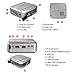 2019 Mini Wireless 3D DLP Projector Wifi Portable LED 3300 Lumens Support 1080P Full HD,USB,HDMI,Audio Jack,Battery,Auto Keystone for Phone Tablet TV DVD Laptop XBOX PS4 Home Theater Outdoor Moviethumb 1