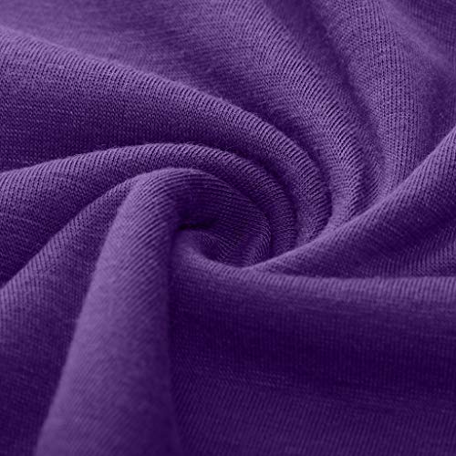 Womens Sexy Tops 2019, YEZIJIN Women Casual Summer Loose Off Shoulder T-Shirt Short Sleeve Tops Blouse Purple