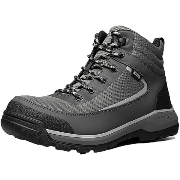 Amazon.com | BOGS Mens Shale Mid CT ESD Boot, Gray, 7 D (M  display picture 3
