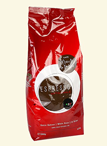 Mauri & Peppe Espresso 2x 1000g Ganze Kaffeebohnen - Original Italienisches Rösthandwerk für höchste Ansprüche! Kaffee… – Bild 3