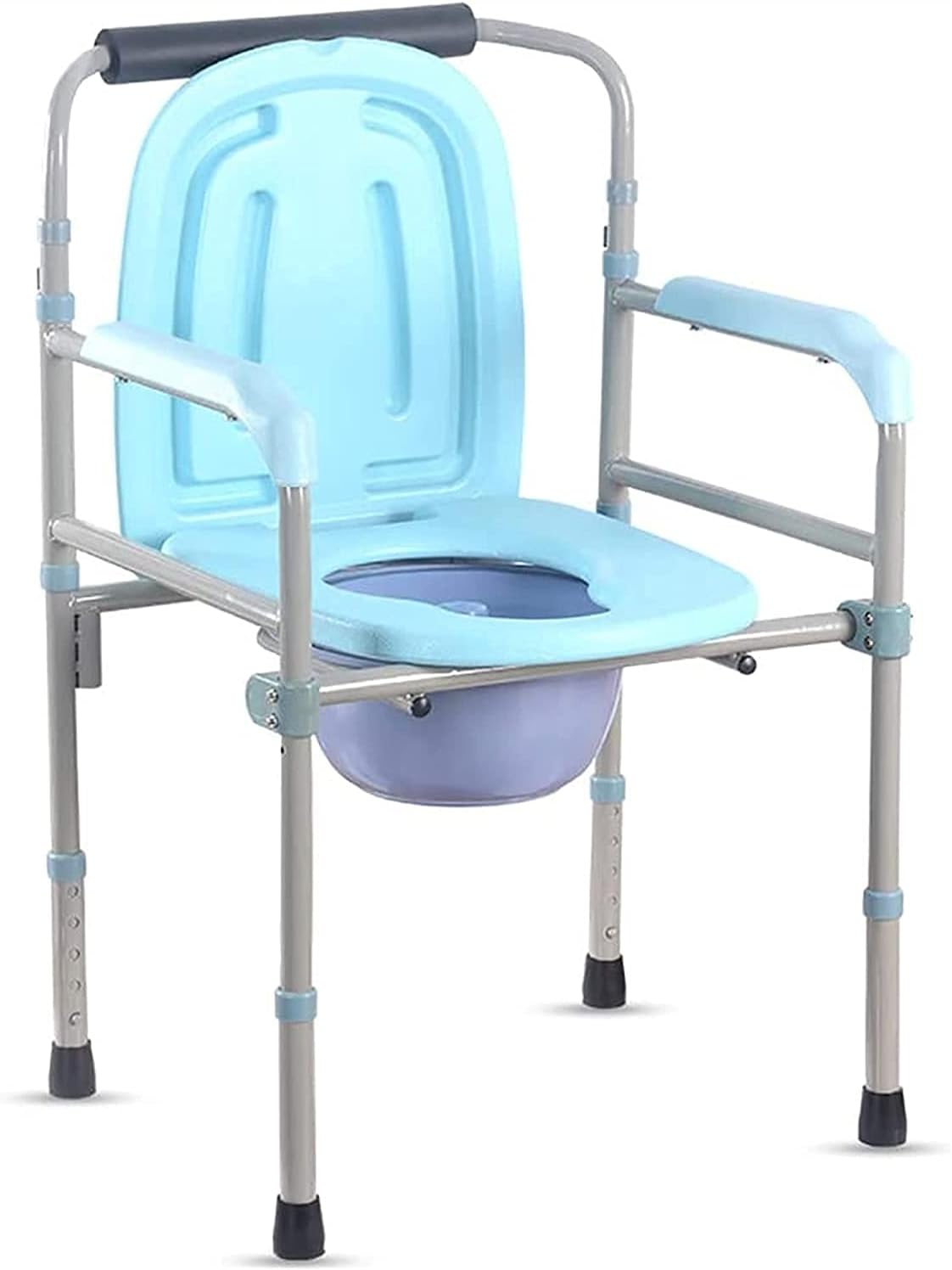 Bathroom Stool Toilet Chair Stainless Steel Toilet Chair for The