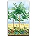 Vibrant Multicolor Palm Tree Scene Setters Room Roll - 48