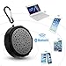 SoundSOUL Splashproof Shower Speaker Bluetooth Wireless Portable Waterproof Speaker(IPX6 Waterproof,Built-In Mic)-Black