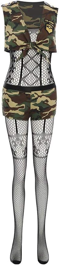 Sexy Mujer Lenceria Lenceria Erotica Ropa Eróticauniforme De Mono Sexy para Mujer Cosplay Uniforme De Camuflaje Militar Uniforme De Instructor Juego De Roles Uniforme: Amazon.com.mx: Ropa, Zapatos y Accesorios