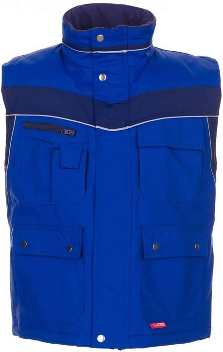 Planam 2581052 Size Large "Plaline" Winter Vest - Royal Blue/Navy