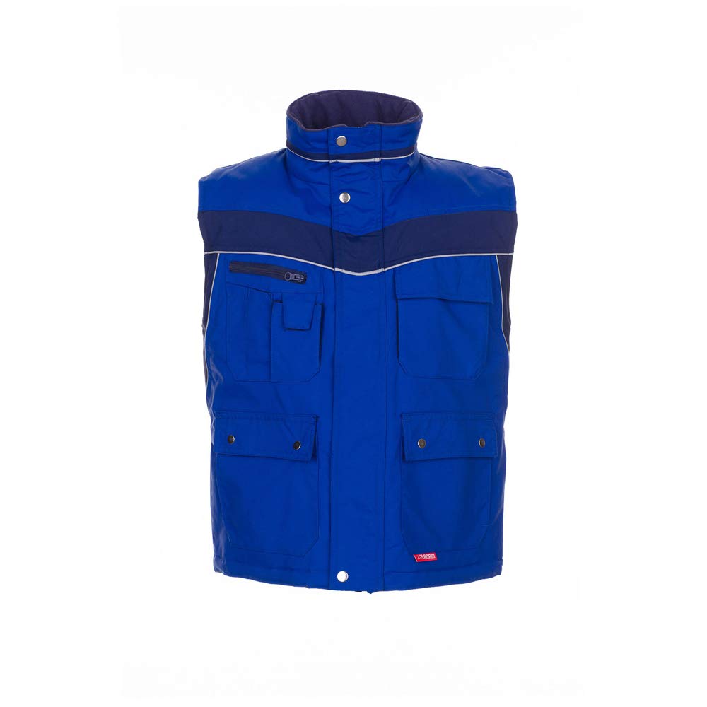 Planam 2581052 Size Large "Plaline" Winter Vest - Royal Blue/Navy