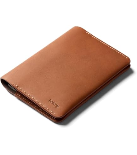 Bellroy Travel Wallet, travel document holder (Passport, tickets, cash, cards, and pen) - Sienna
