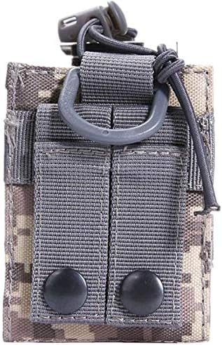 Outdoor Molle 600D Tactical Military Radio Walkie Talkie Pouch Pocket