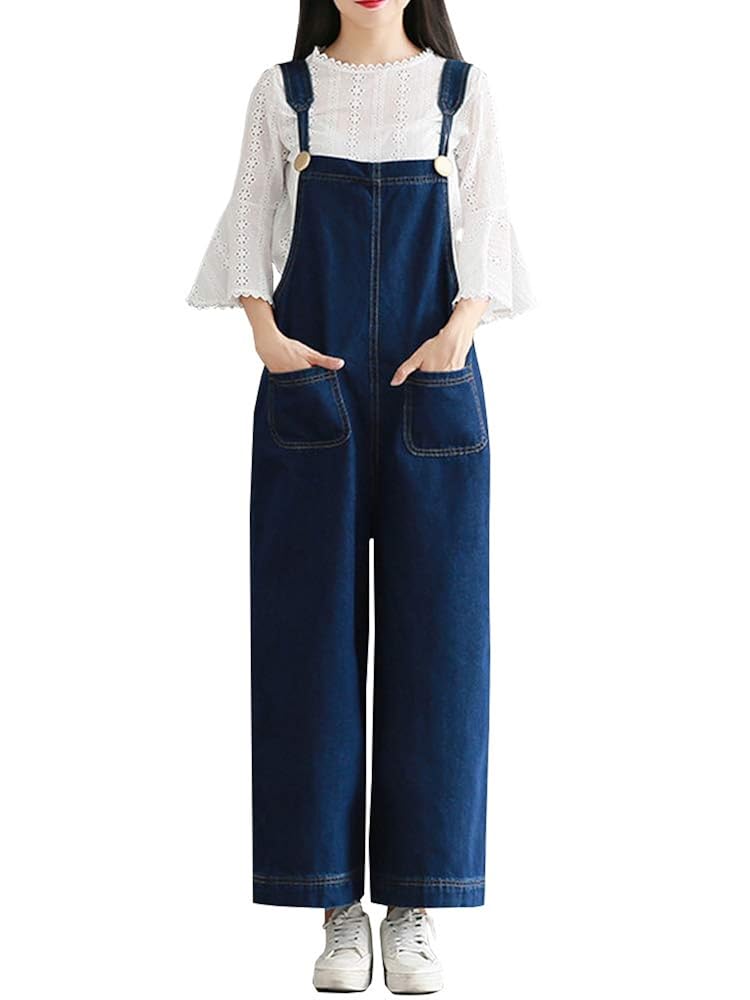 ankle length dungarees