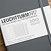 Leuchtturm1917 357844 A5 Medium 18 Months Weekly Planner and Notebook - Anthracite