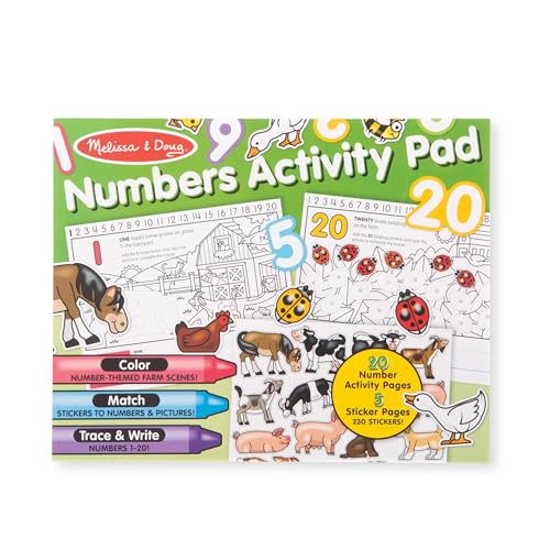 Melissa & Doug Numbers Activity Pad