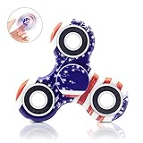 TAKAGISM EDC Fidget Spinner High Speed Stainless Steel Bearing ADHD Focus Anxiety Relief Toys for Children and Adults (camo flag)