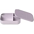 Bentgo® Modern Tray with Matte Lid - Reusable, BPA-Free, Meal Prep Containers for Adults with Removable Divider - 3 or 4 Compartments for Healthy Portioned Meals At Home & On the Go (Orchid)